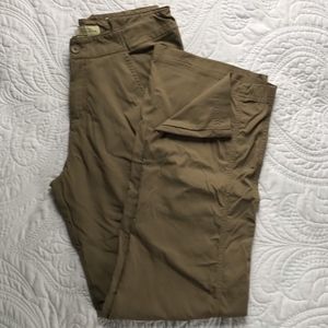 Royal Robbins Tan/Khaki Hiking Pants Size 4